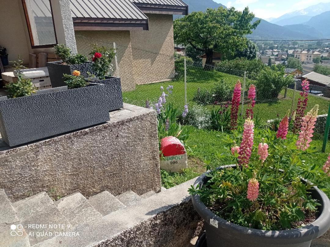 Rdc Villa Plein Sud Avec Vue Imprenable Briançon Exteriér fotografie