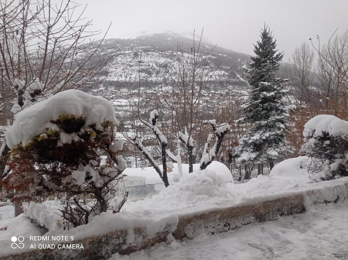 Rdc Villa Plein Sud Avec Vue Imprenable Briançon Exteriér fotografie