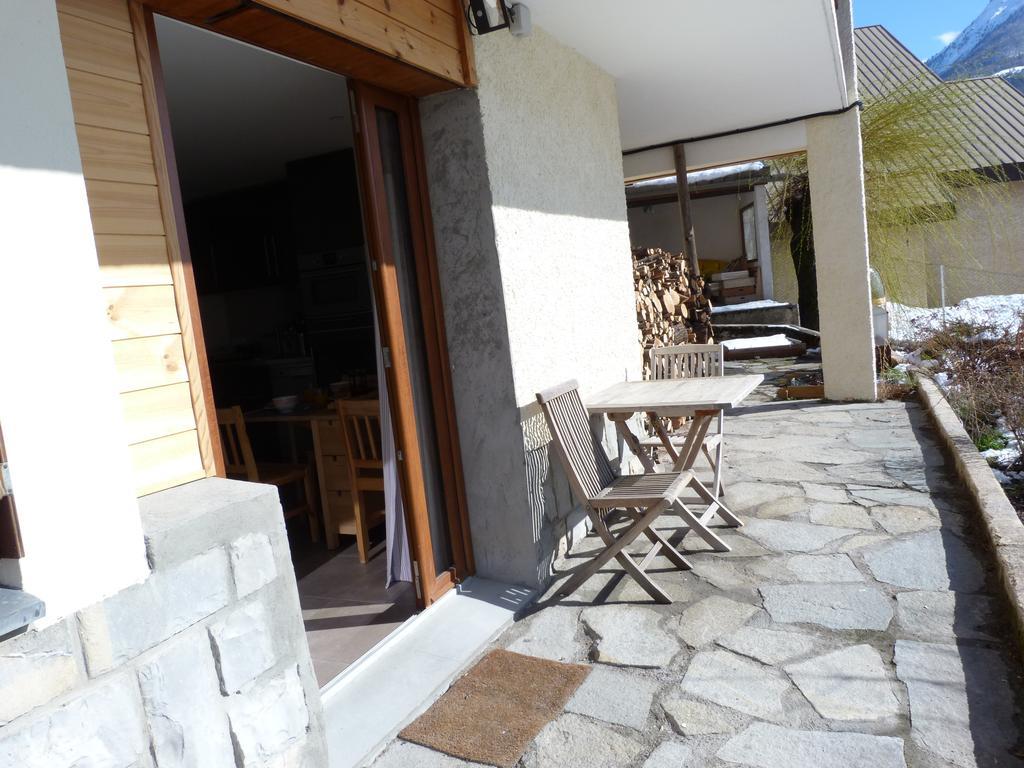 Rdc Villa Plein Sud Avec Vue Imprenable Briançon Exteriér fotografie